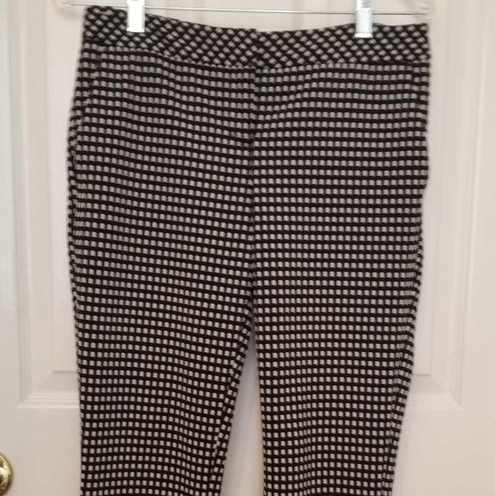 Black and white Express pants